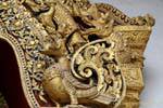 Detail of the Temple Xieng Maen, Luang Prabang, Lao.