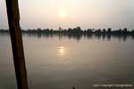 Sunset on the Mekong River, Laos Sud, Lao.