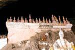 Buddhas in the Pak Ou cave, Lao.