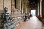 Gangway of the Emerald Buddha, Wat Ho Phra Kaew, Vientiane, Lao.