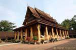 Sim ordination hall, Wat Sisaket, Vientiane, Lao.