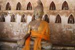 Buddha astonished, Wat Sisaket, Vientiane, Lao.