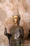 Buddha appeasement, Wat Si Saket, Vientiane, Lao.