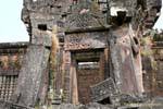 Deteriorated entrance, Vat Phou, Lao.