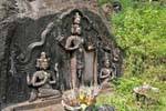 Overview of the Trimurti, Wat Phou, Lao.