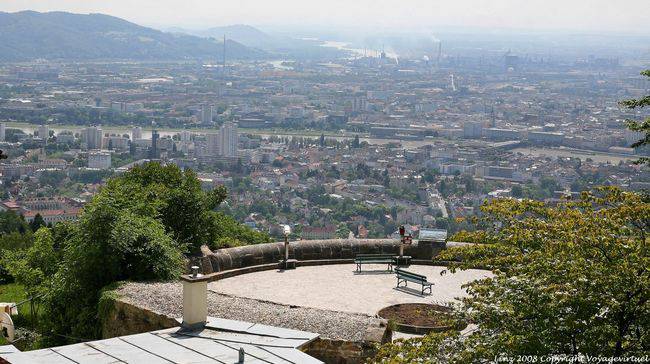 Panorama of the city, Linz - Austria