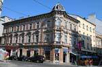 Building at the Schillerstrasse intersection, Landstrasse, Linz, Austria.
