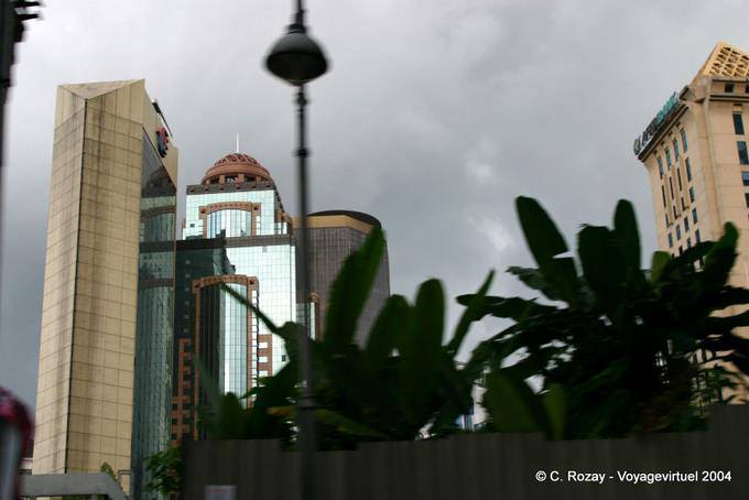 Along Jalan Tengah, towards Bangunan Mas, Kuala Lumpur - Malaysia
