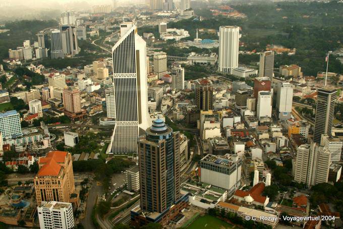 Landscape of the city, Jalan Raja Chulan, Kuala Lumpur - Malaysia