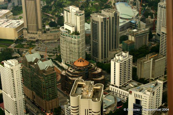 Breathtaking views from Jalan P. Ramlee and Jalan Perak, Kuala Lumpur - Malaysia