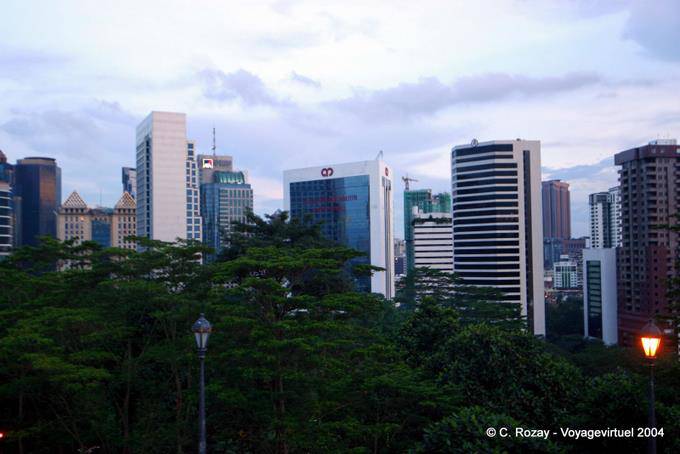 Buildings in the city center of Kuala Lumpur - Malaysia