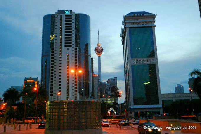 Kuala Lumpur, city lights - Malaysia