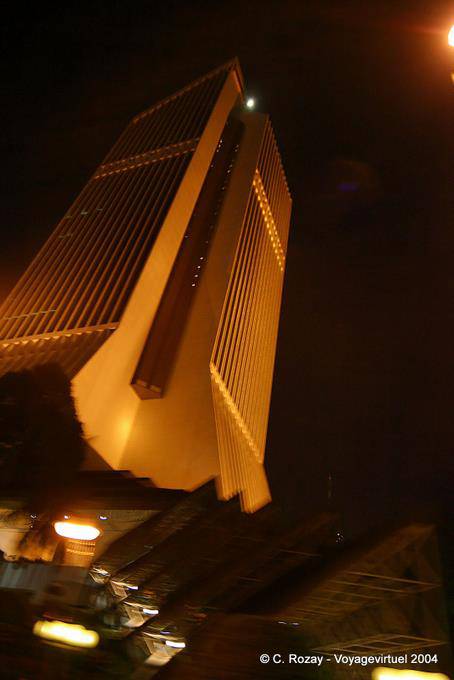 Building at night, Kuala Lumpur - Malaysia