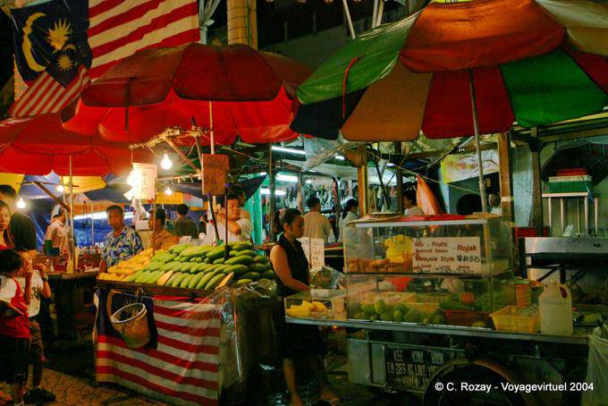 Walk in the market overnight, Kuala Lumpur - Malaysia