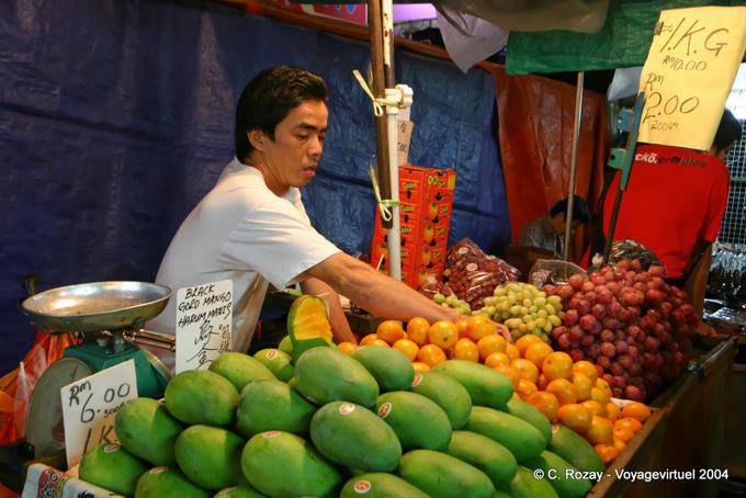 Tropical vegetables to the Chinese market, Kuala Lumpur - Malaysia