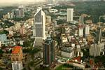 Landscape of the city, Jalan Raja Chulan, Kuala Lumpur, Malaysia.