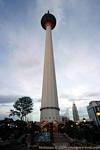 Menara tower, a majestic tower architect Kumpulan Senireka Sdn Bhd, Kuala Lumpur, Malaysia.