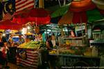 Walk in the market overnight, Kuala Lumpur, Malaysia.