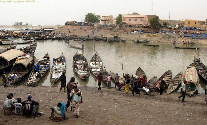 Mopti2 Vie Portuaire Mali