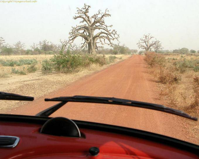 Route-san-Baobab Mali