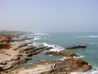 Fishing in the Atlantic Road Rmilat, Asilah, Morocco.