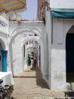Retaining arcs in an alley, Medina, Larache, Morocco.