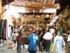 Part of the covered souk in the medina, Fes, Morocco.