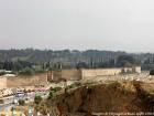 Walls, walls and views graves from the cemetery of Bab Mahrouk, Fes, Morocco.