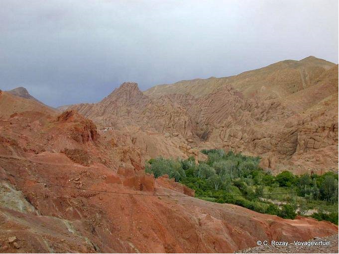 Roche tormented from the Dades Gorges - Morocco