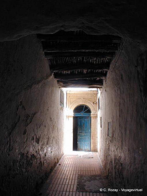 A dark hallway in the Medina, Essaouira - Morocco