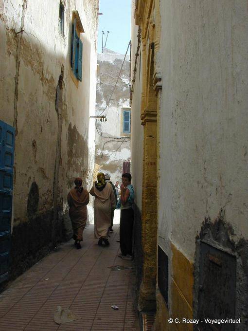 Passage in an alley of the Medina, Essaouira - Morocco