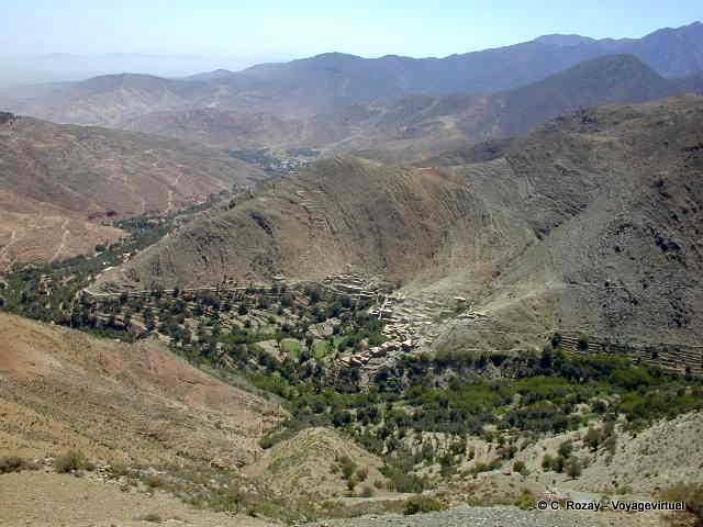 In the region of Tizi-n-Test pass - Morocco