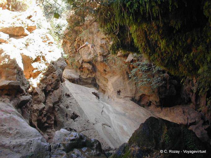 The diver Cascades of Imouzzer - Morocco