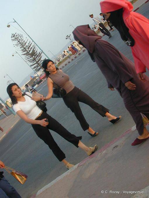 Women of yesterday and TODAY, Essaouira - Morocco