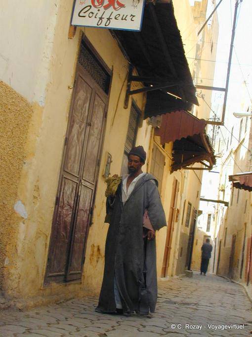 A man in the street, Meknes - Morocco