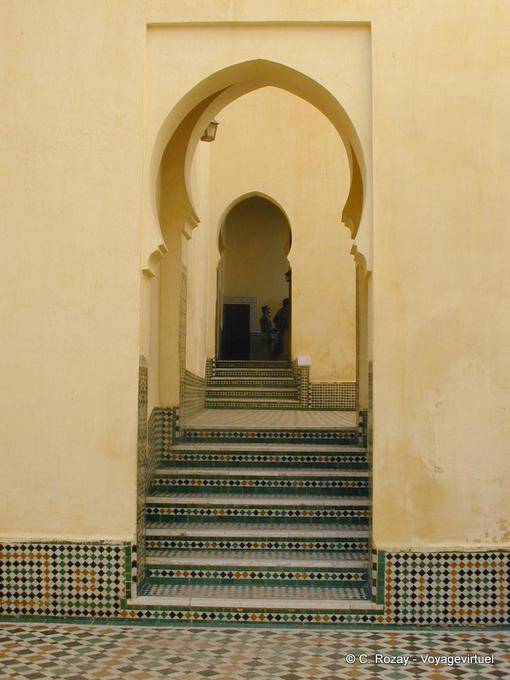 Entrance to the tomb of Moulay Ismail, Meknes - Morocco