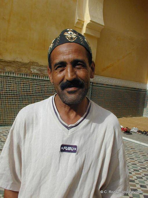 The guard seconding Imam, Meknes - Morocco