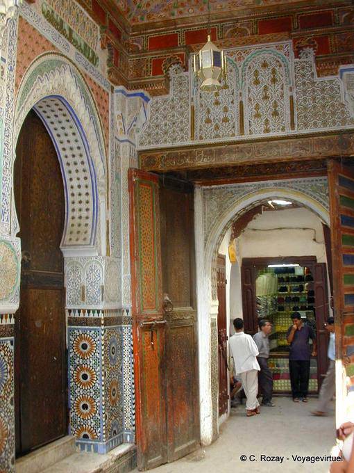 Decoration on the street, Fes - Morocco
