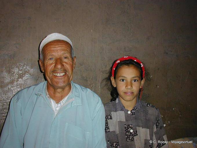 Tamgart, smile of one who opened his door - Morocco