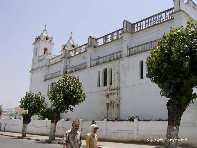 The Christian church Saint Bartholomew, instead Zellaka, Asilah - Morocco