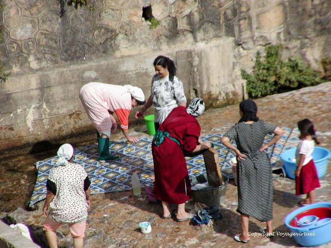 Washerwomen Ras El Ma, Chefchaouen - Morocco