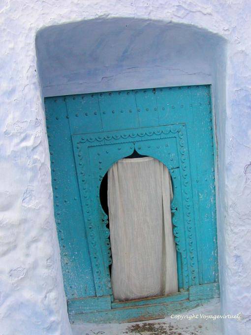Door to sail, Chefchaouen - Morocco