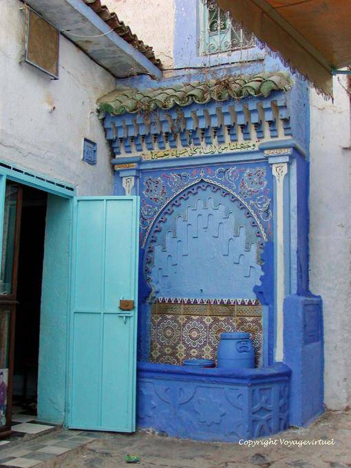 El Madine El Saliha, fountain Chefchaouen - Morocco