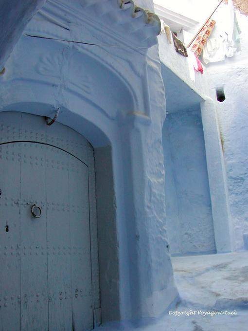 Door aesthetics, Medina, Chefchaouen - Morocco