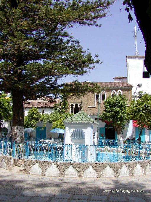 Chefchaouen, on the Place Outa el Hamman - Morocco