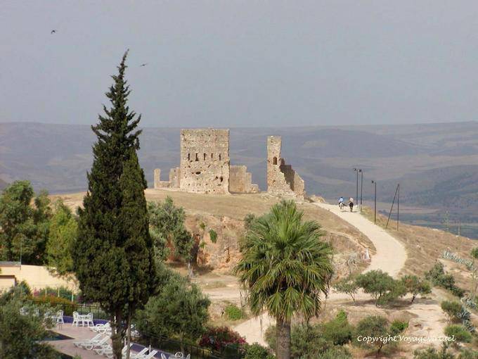 The ruins of tombs Mérinides, Fès - Morocco