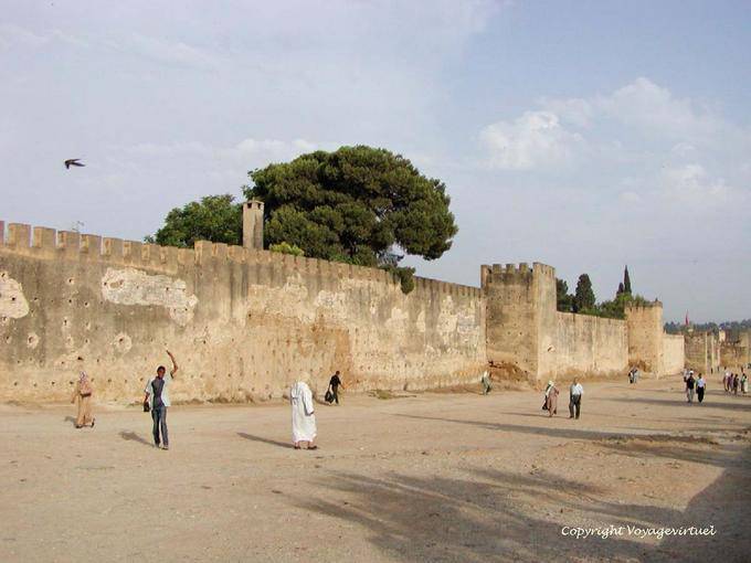 Outside the walls of the Kasbah Cherarda, Fes - Morocco