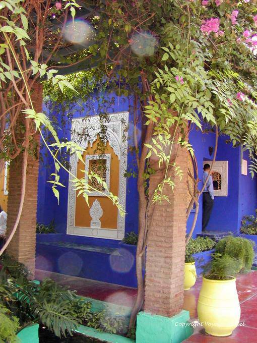 Outdoor Patio Berber museum, Majorelle Garden, Marrakech - Morocco