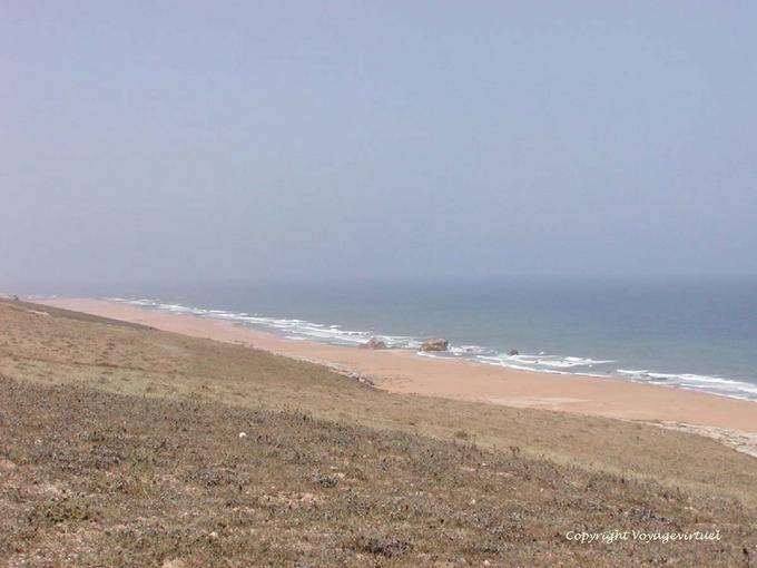 A beach between El Jadida and Oualidia - Morocco