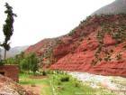Red earth Ourika, Morocco.